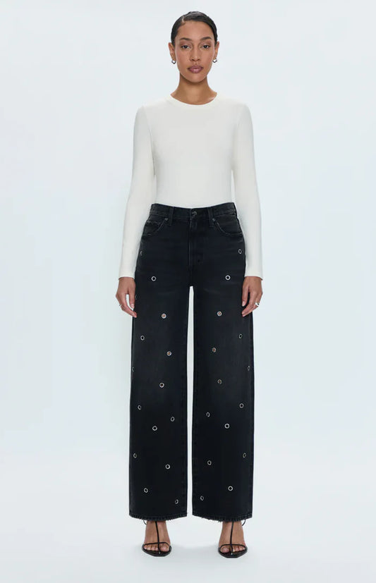 Hendrix High Rise Baggy Jean - Glamour