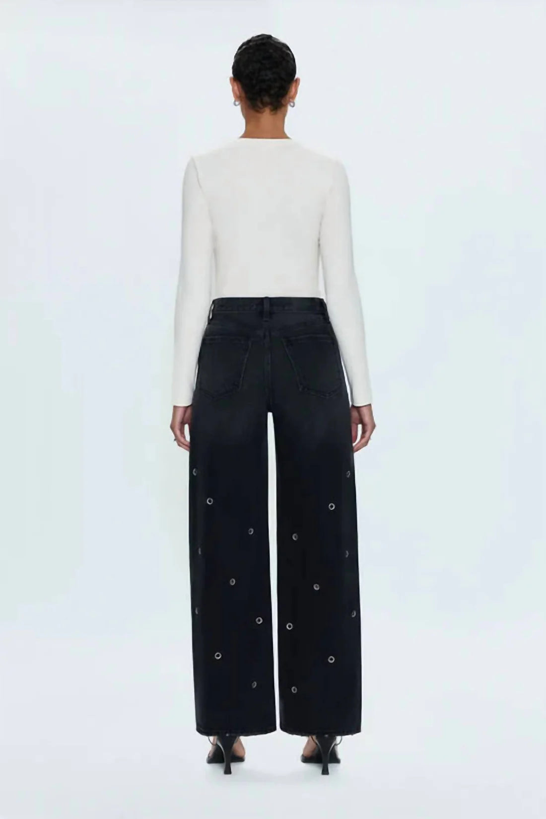 Hendrix High Rise Baggy Jean - Glamour