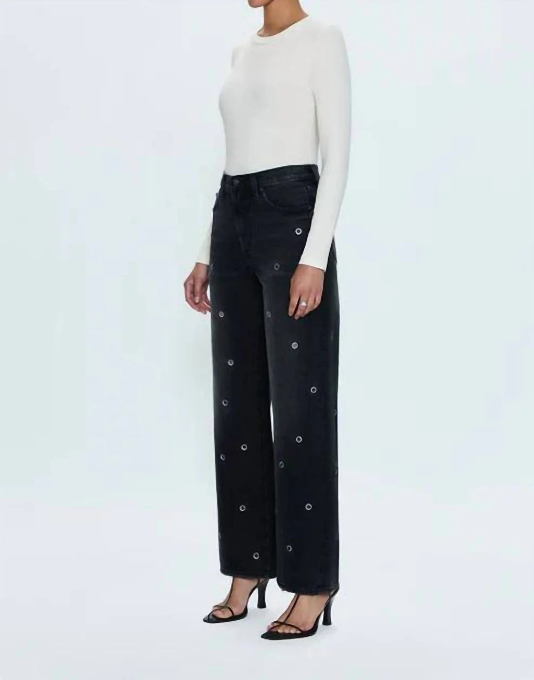 Hendrix High Rise Baggy Jean - Glamour