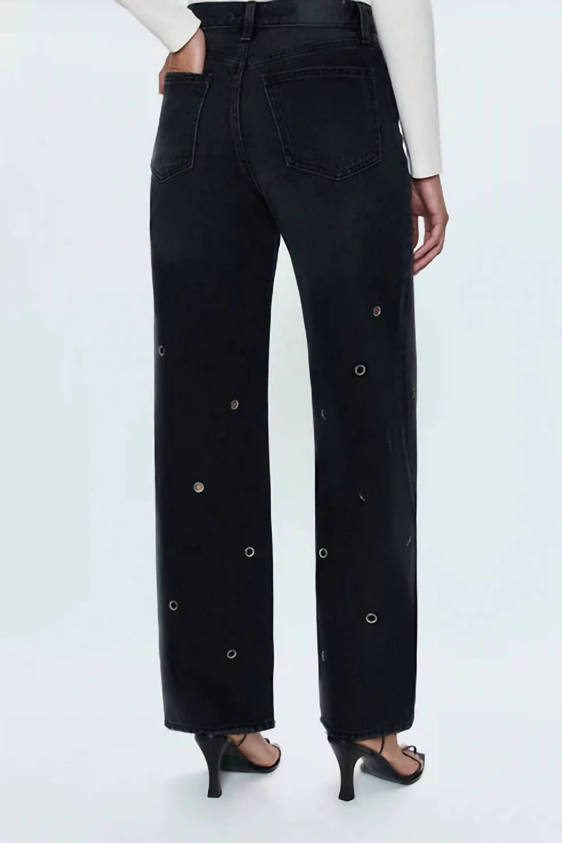 Hendrix High Rise Baggy Jean - Glamour