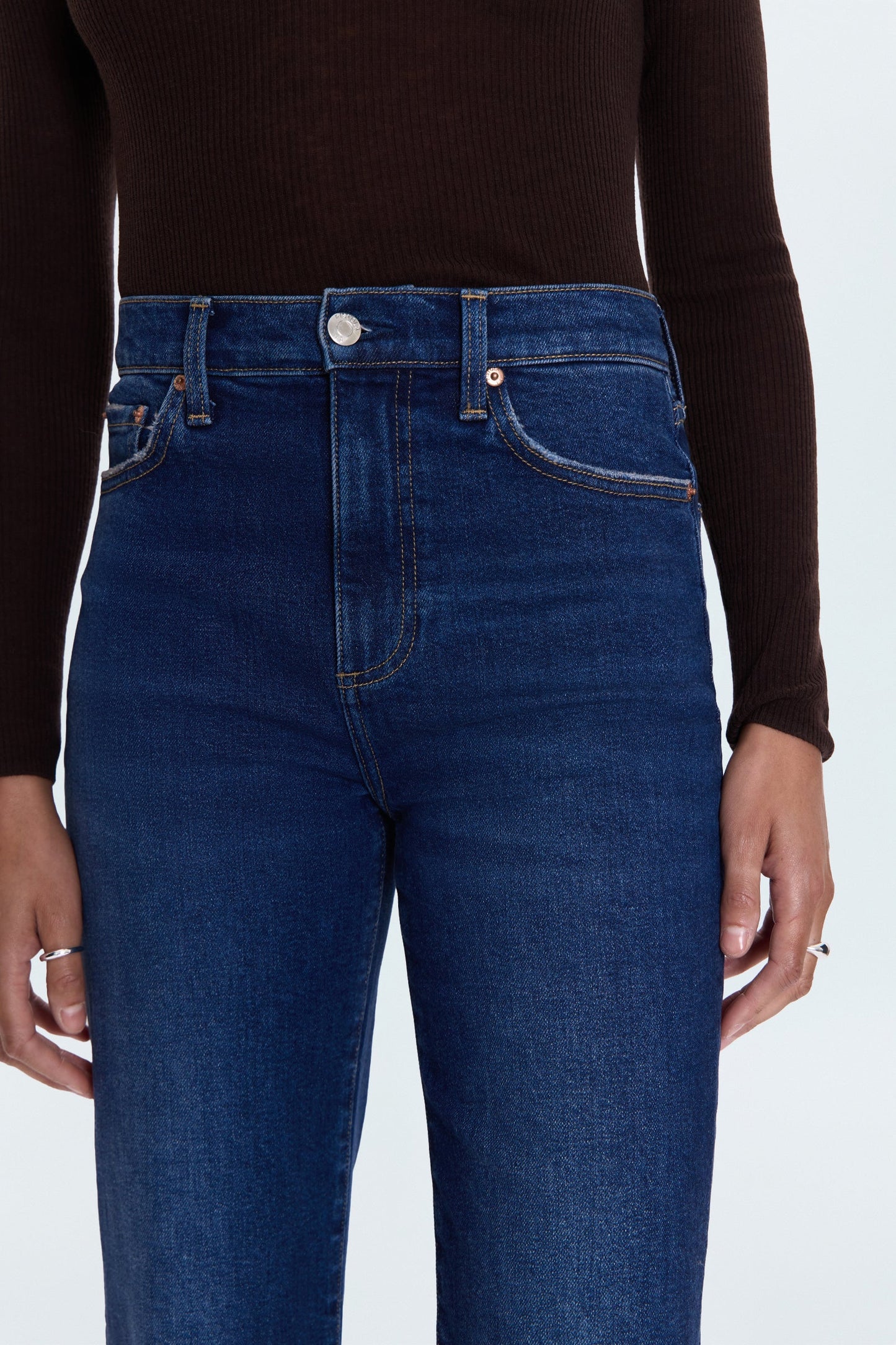 Evie High Rise Slim Boot- Penthouse