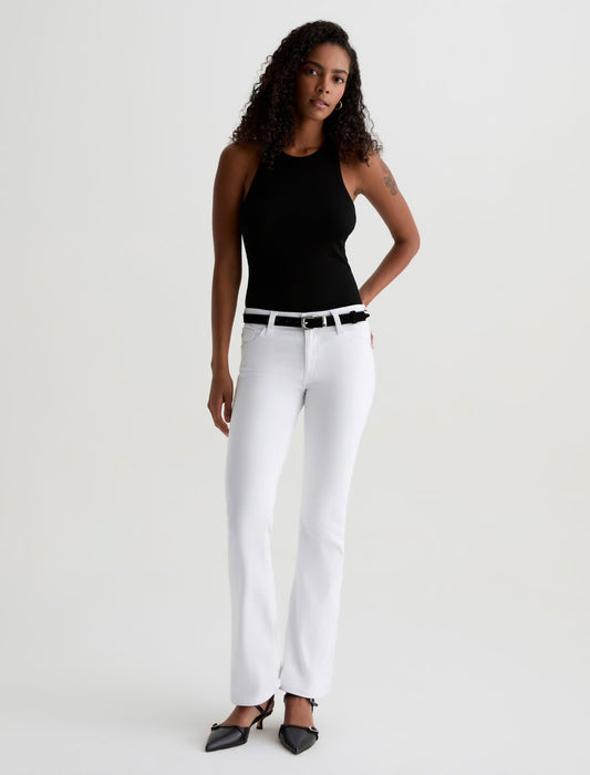 Angel Low-Rise Boot Cut- Gallery White