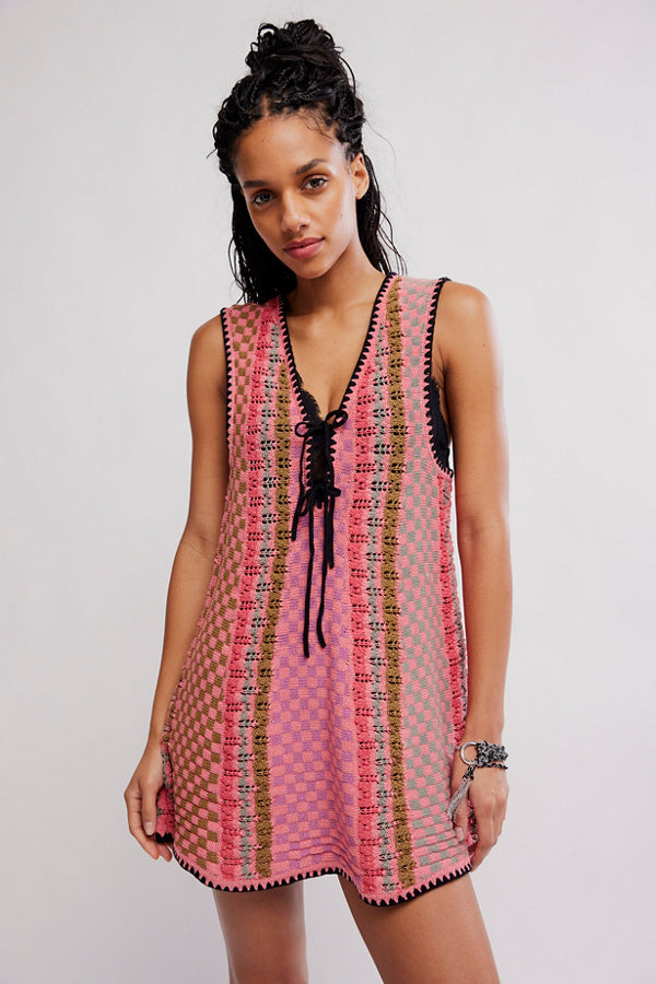 Amalfi Twist Mini Dress