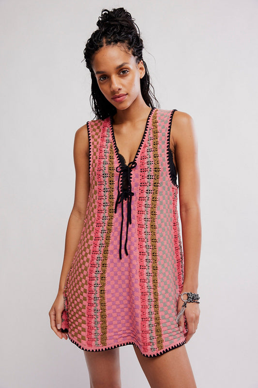 Amalfi Twist Mini Dress