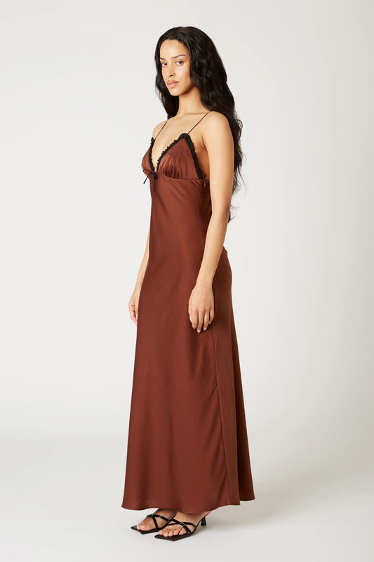 Camille Dress- Chocolate