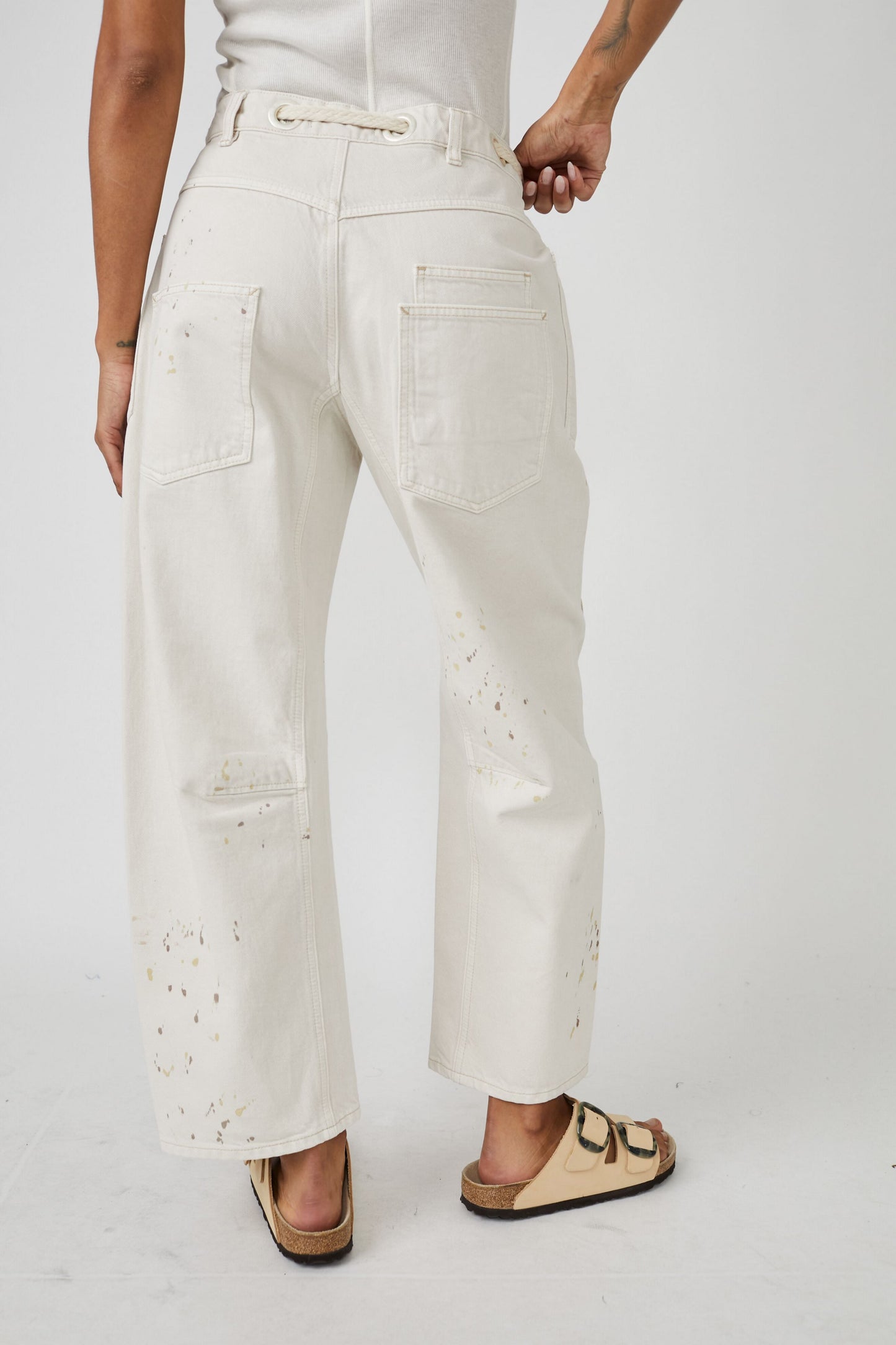 Moxie Low-Slung Barrel Jeans