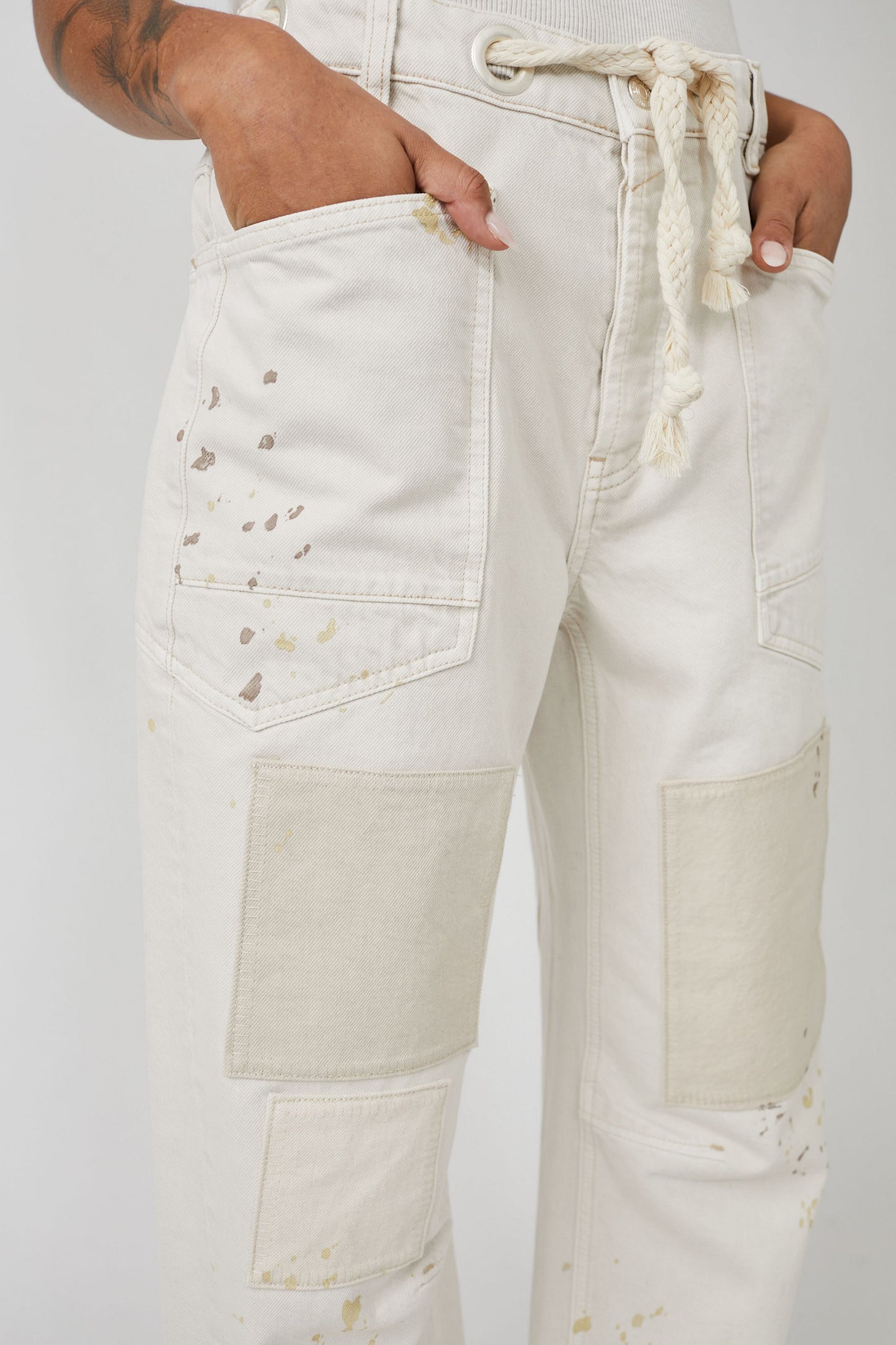 Moxie Low-Slung Barrel Jeans