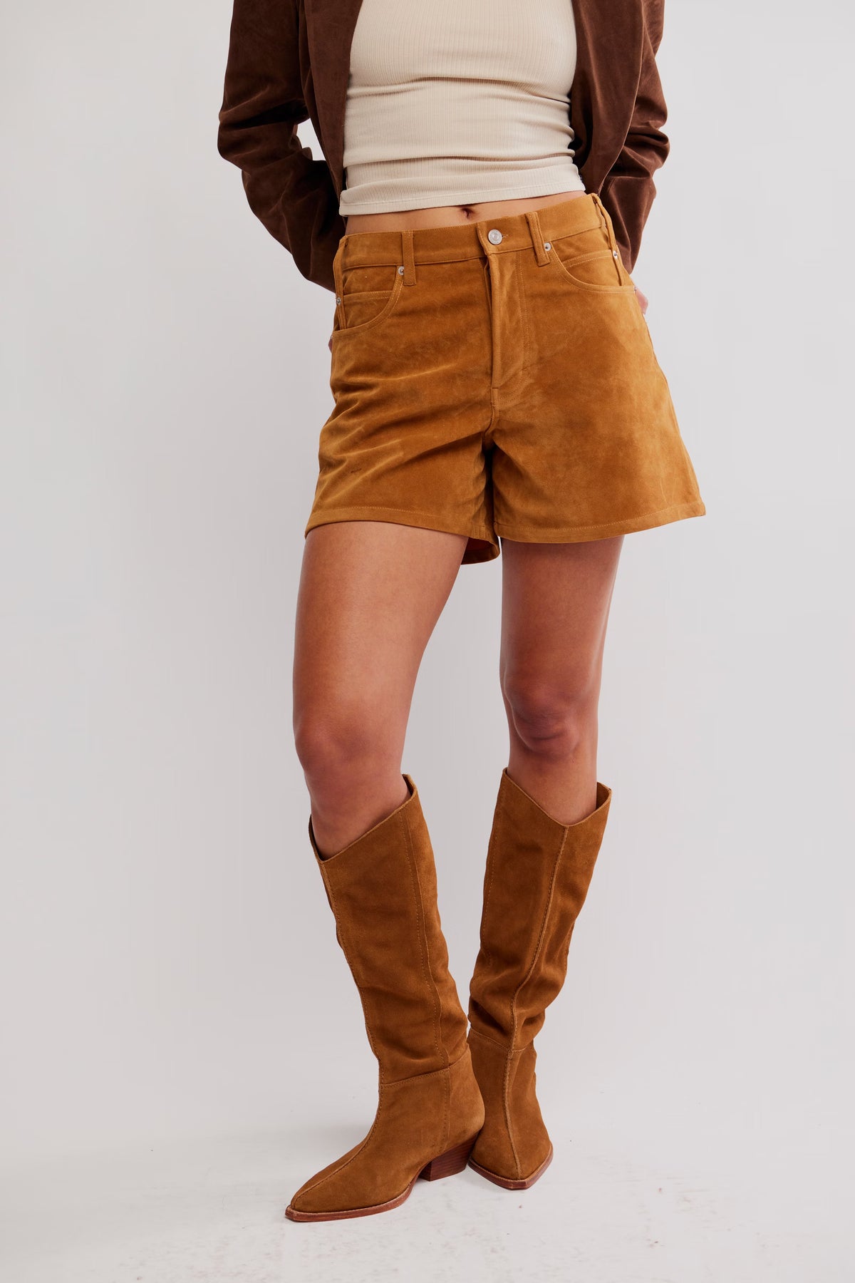 Tippi Vegan Suede Shorts – Stella Dallas