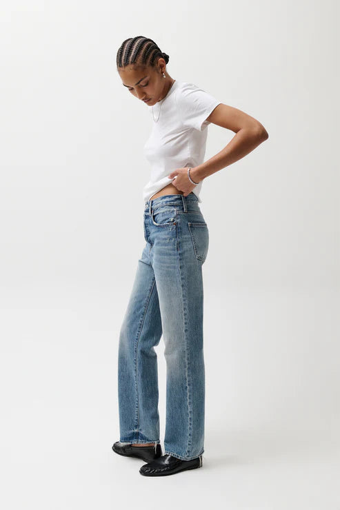 Cassie High Rise Straight Jean - Serpentine Vintage