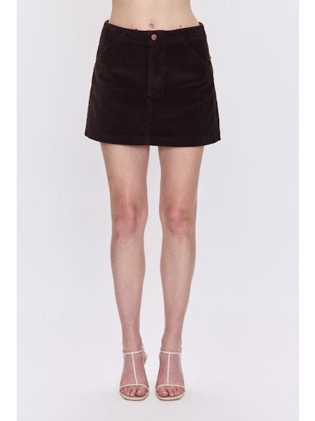 Uma High Rise Mini Skirt