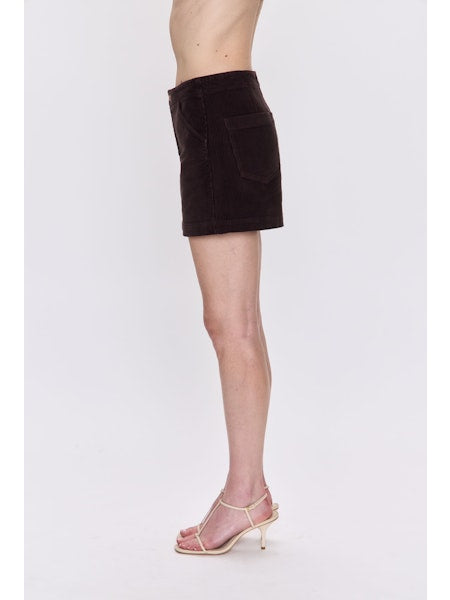 Uma High Rise Mini Skirt