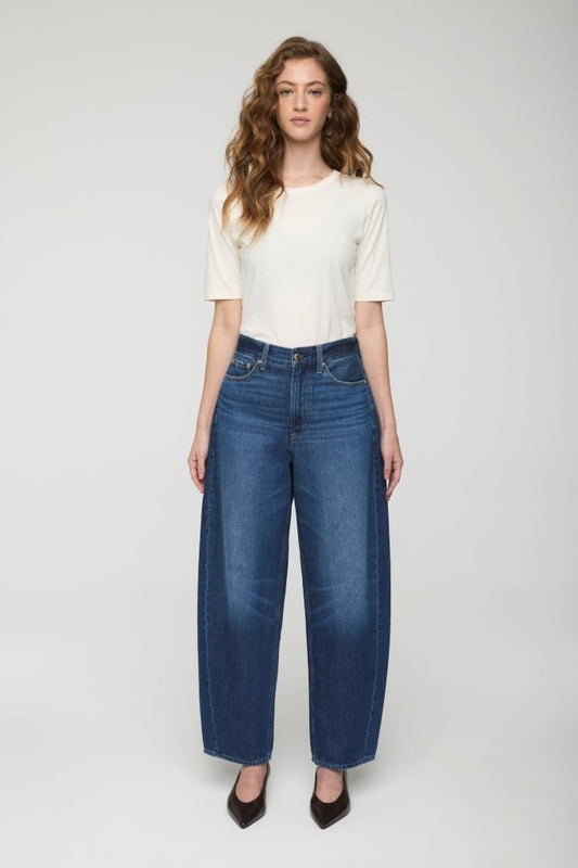 Sacha High Rise Relaxed Barrel - Nile
