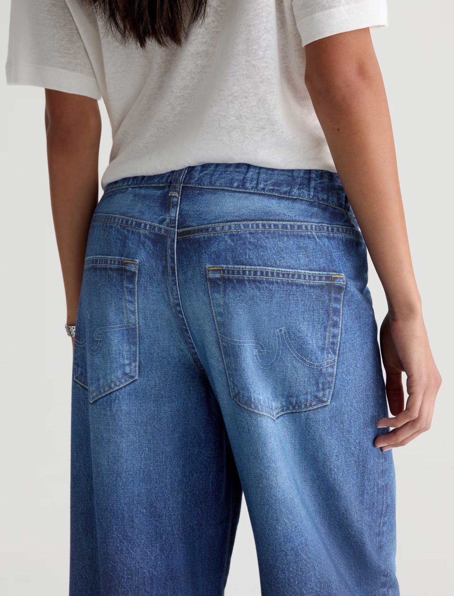 Adria Off-Duty Denim Sweatpant - After Hours
