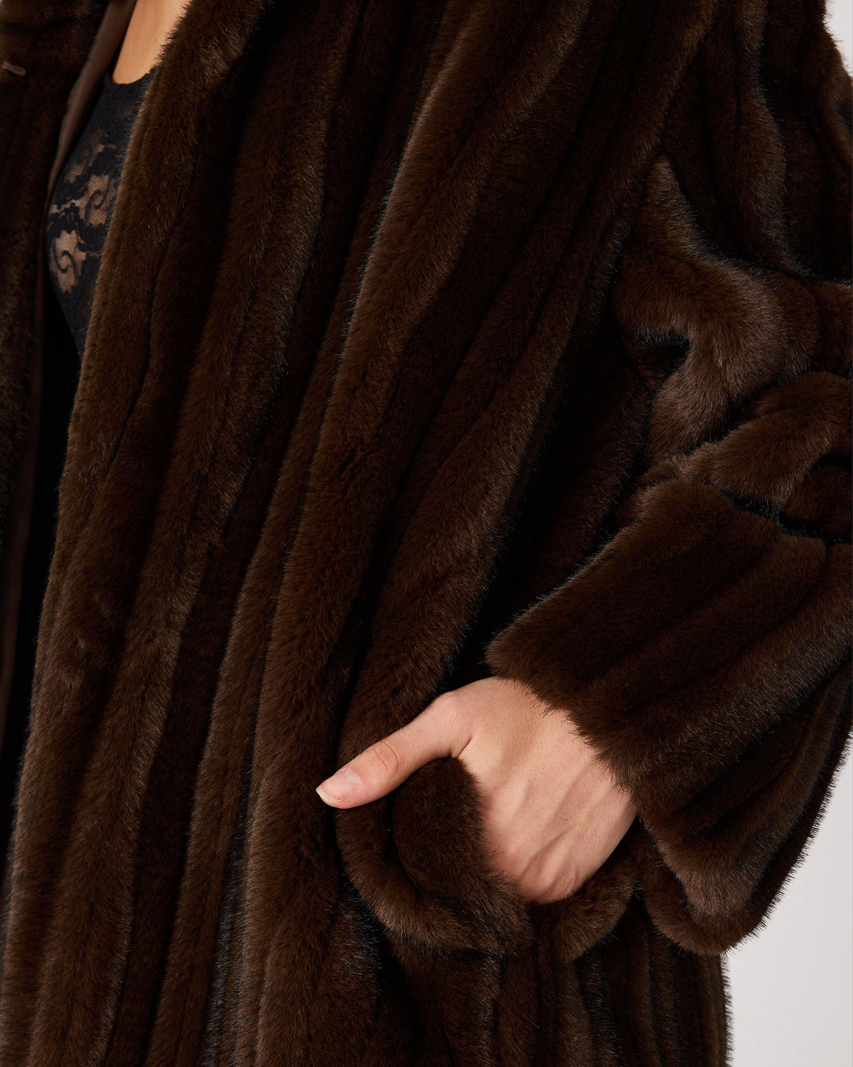 Peclair Coat back view