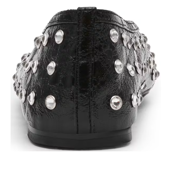 Leni Rhinestone Ballet Flat