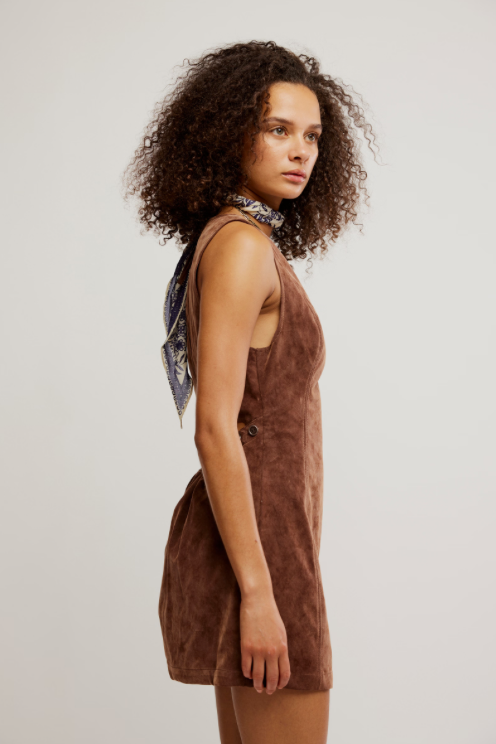 Atlas Suede Mini Dress
