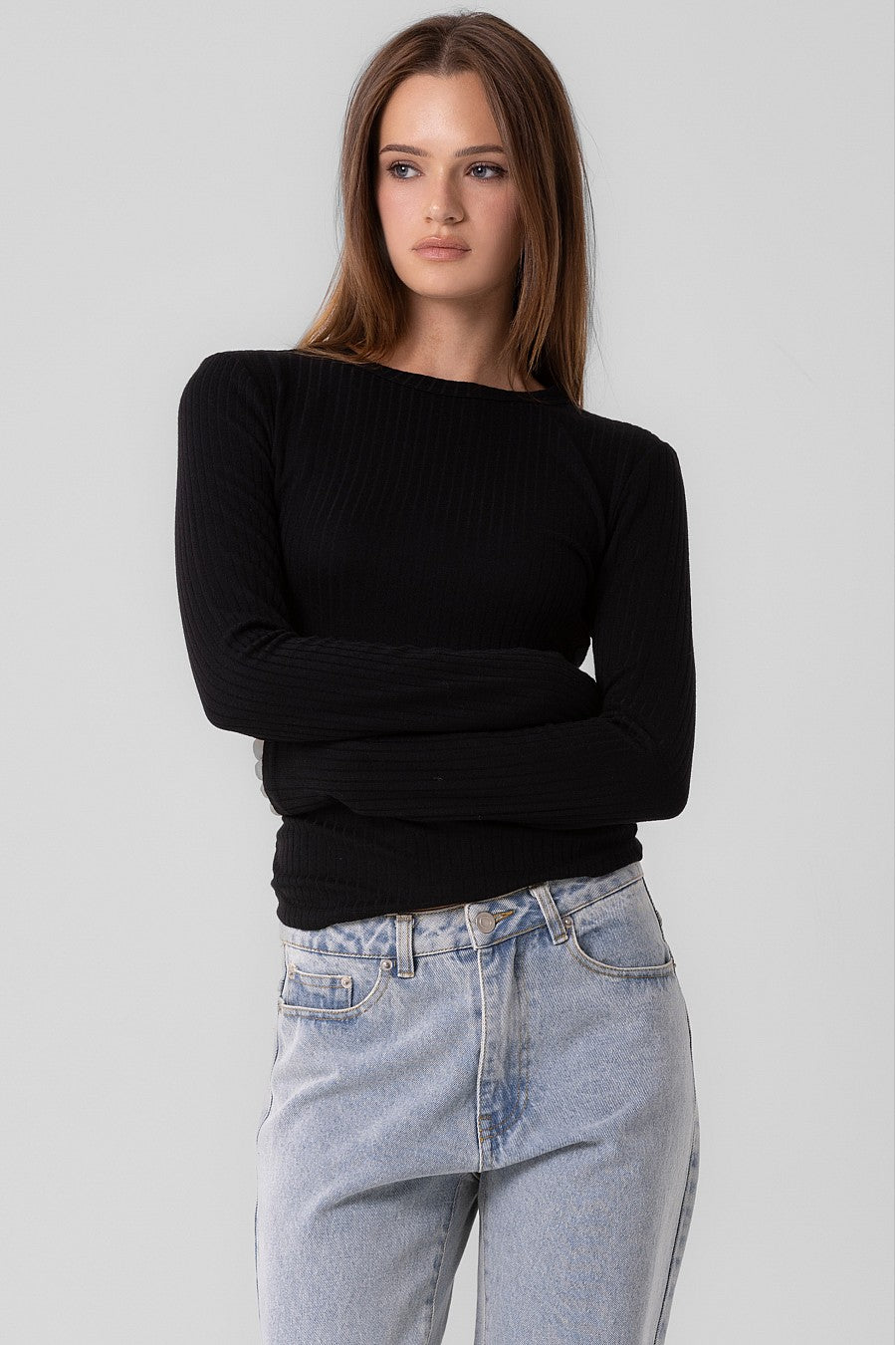 Lisbet Ribbed Tee