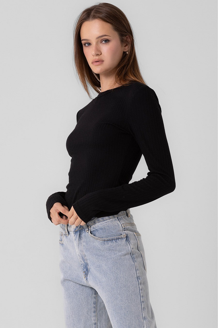 Lisbet Ribbed Tee