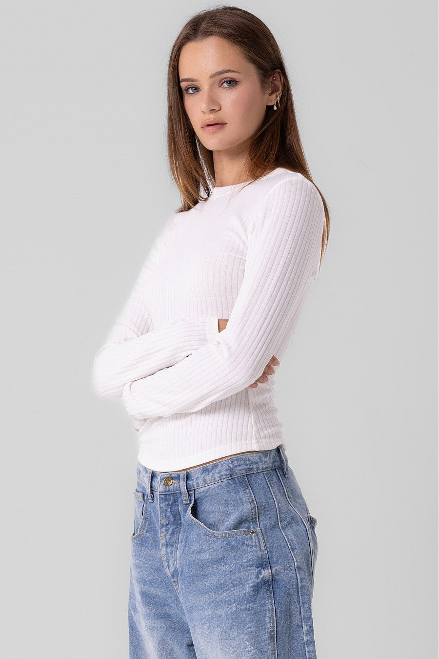 Lisbet Ribbed Tee