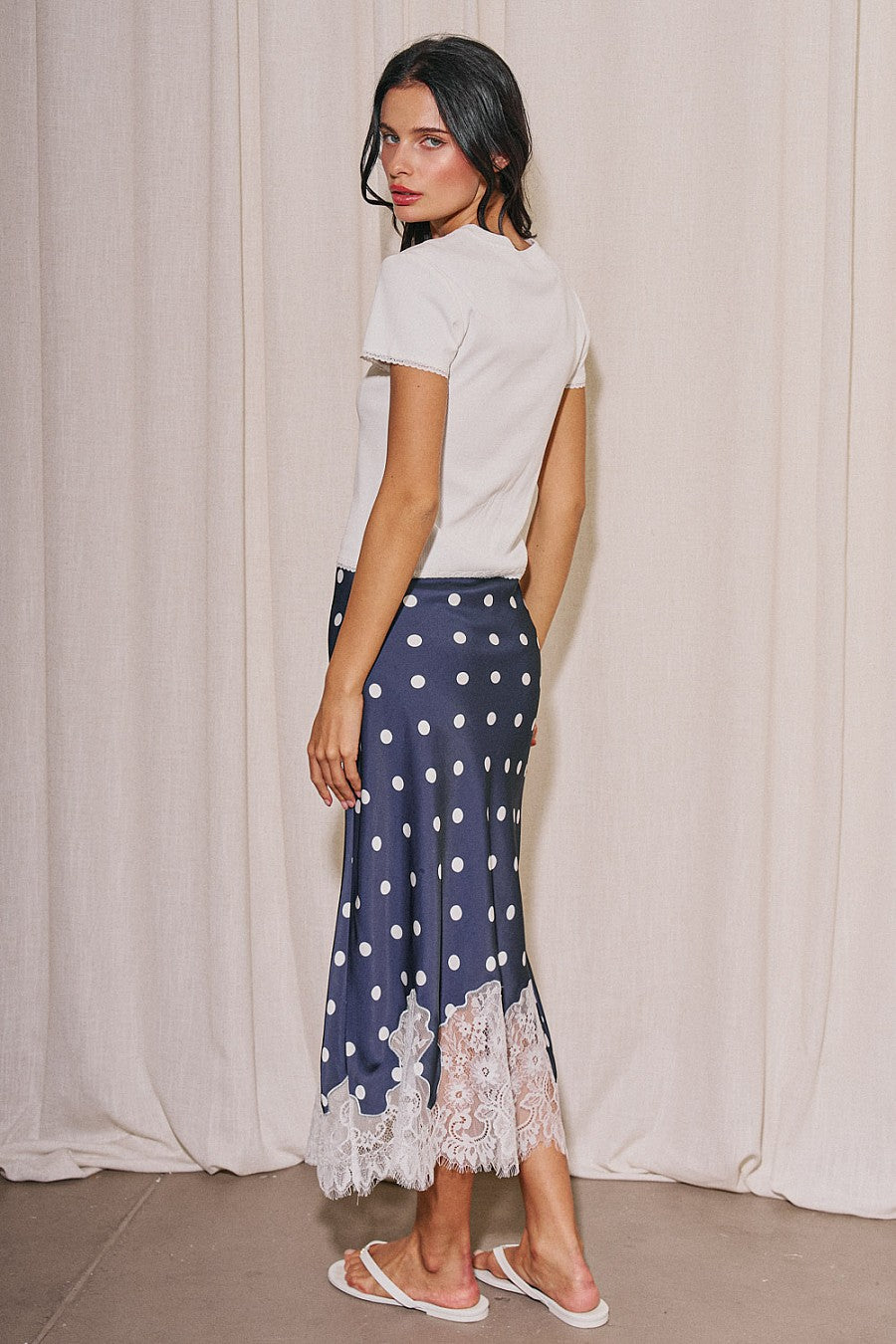 Portofino Nights Midi Skirt
