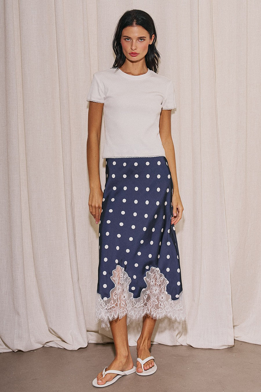 Portofino Nights Midi Skirt