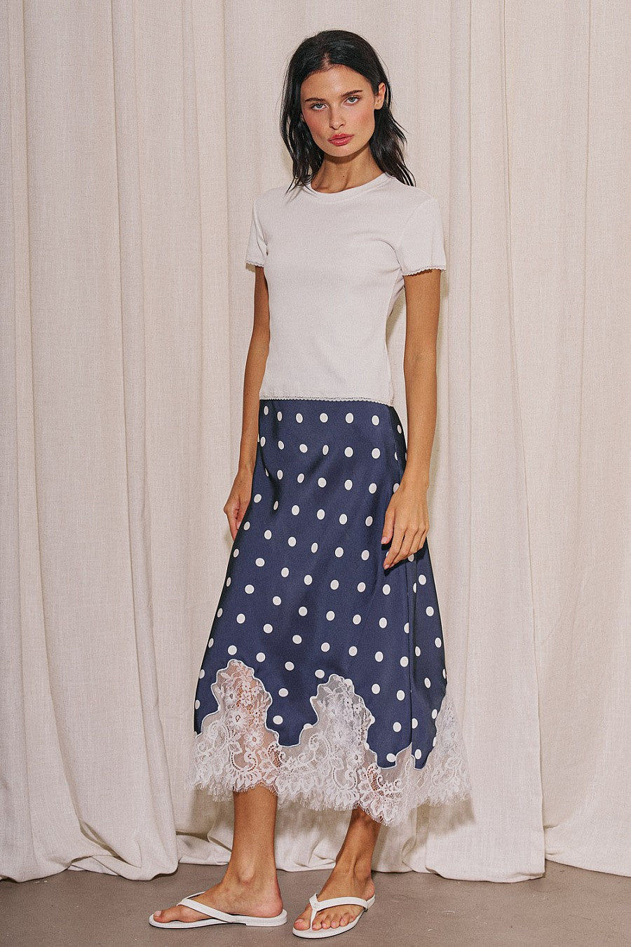 Portofino Nights Midi Skirt