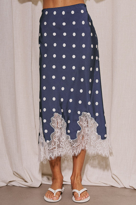 Portofino Nights Midi Skirt
