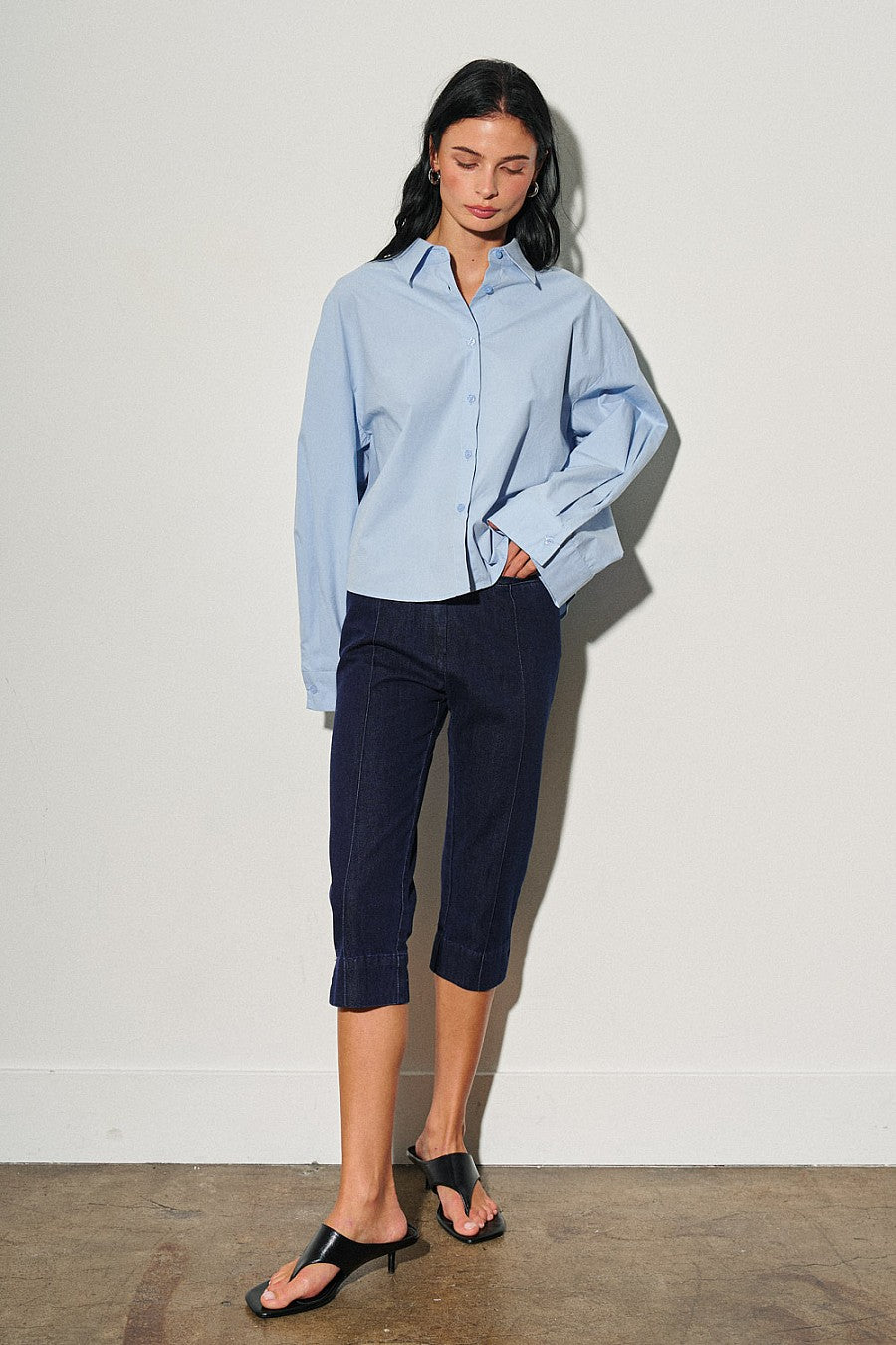 Portofino Denim Capris (Pre-Order)