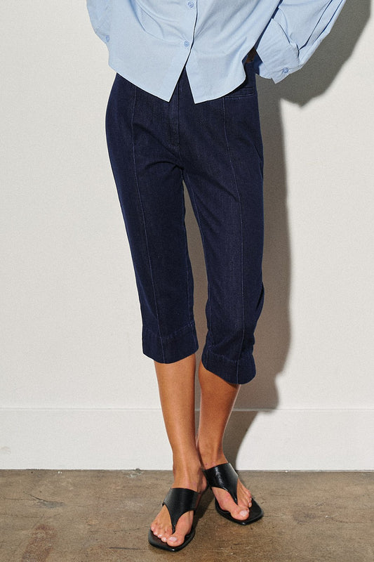 Portofino Denim Capris (Pre-Order)