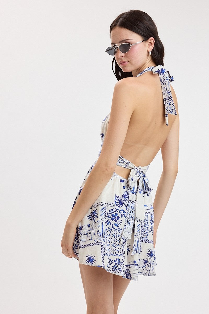 By the Bay Halter Dress