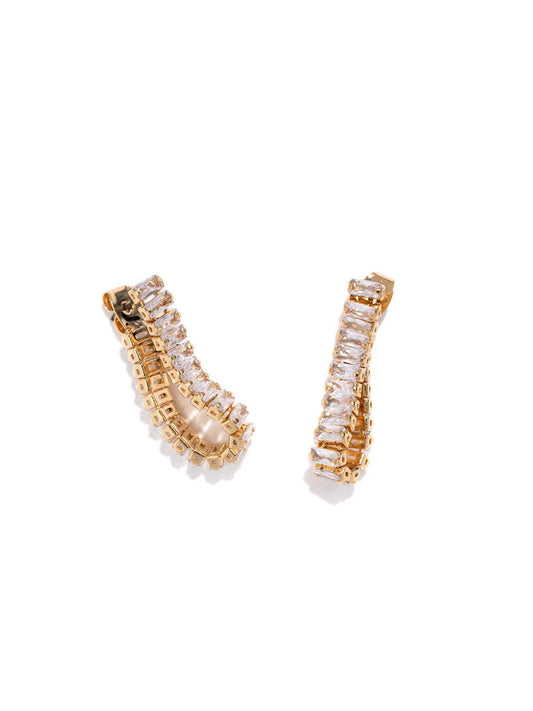 Ava Baguette Earrings