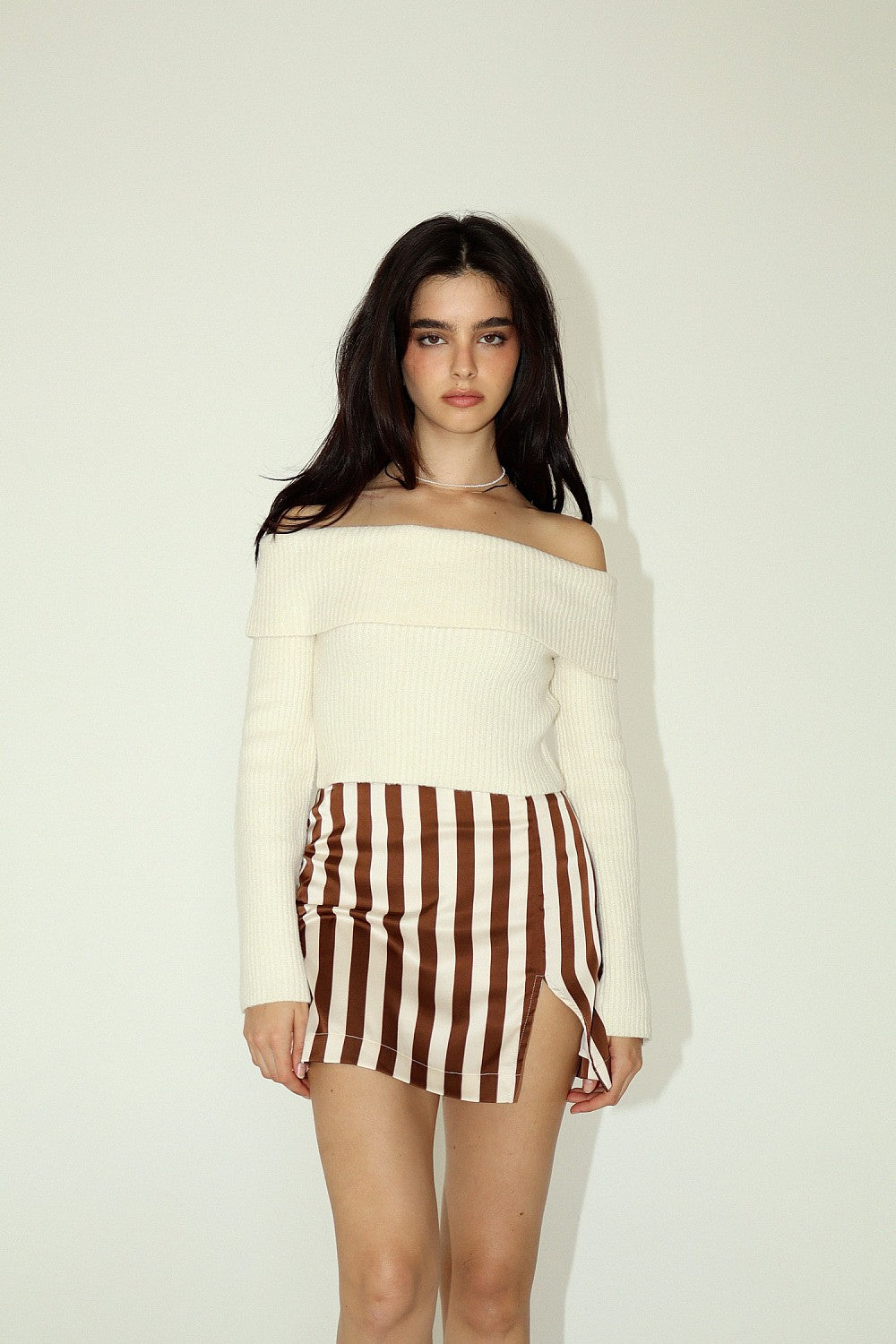 Caprice Stripe Skirt