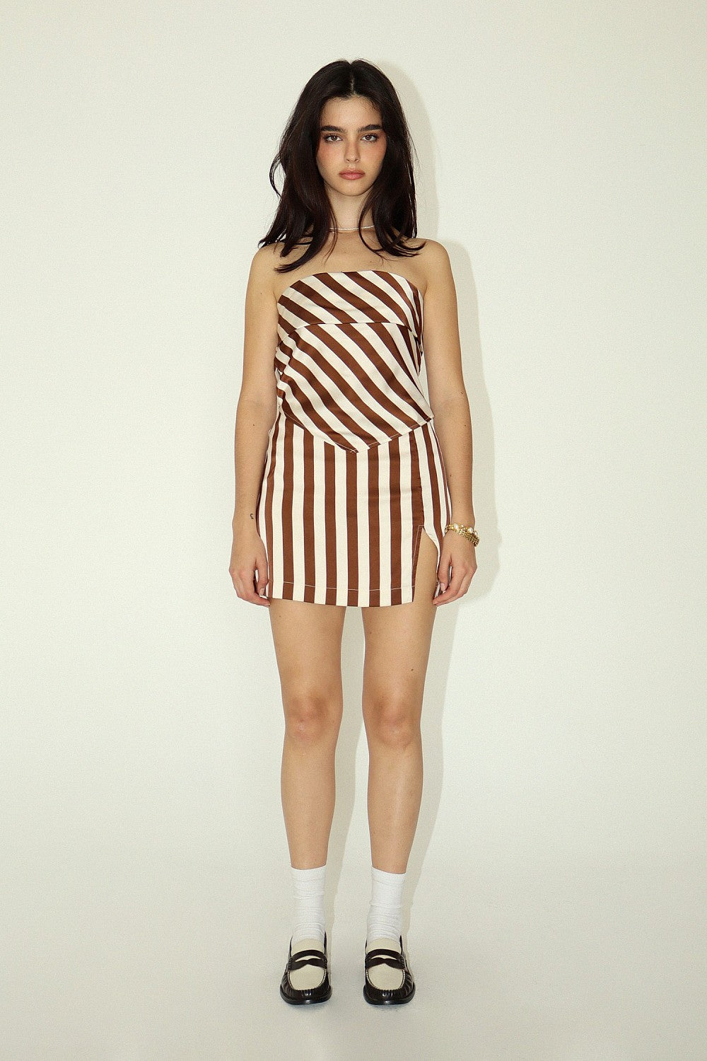 Caprice Stripe Top