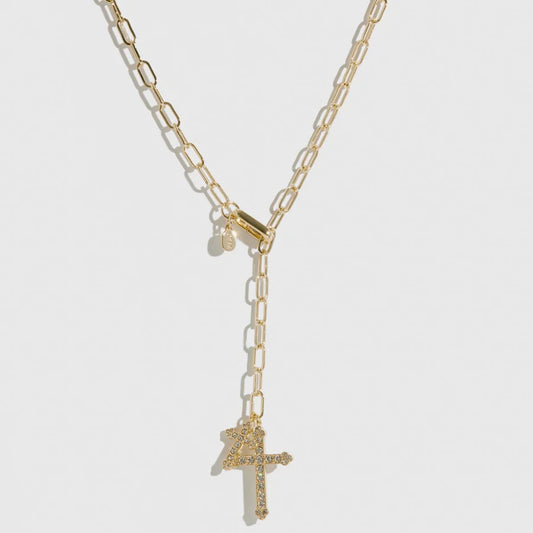 Double Baroque Cross Pendants