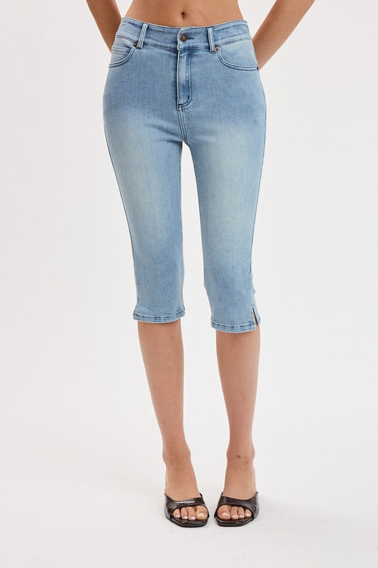 Always On Denim Capris