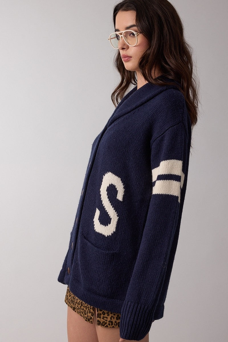 Heritage Varsity Cardigan