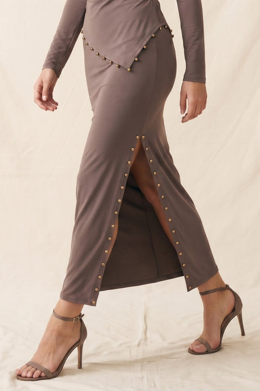 Amber Hour Maxi Skirt