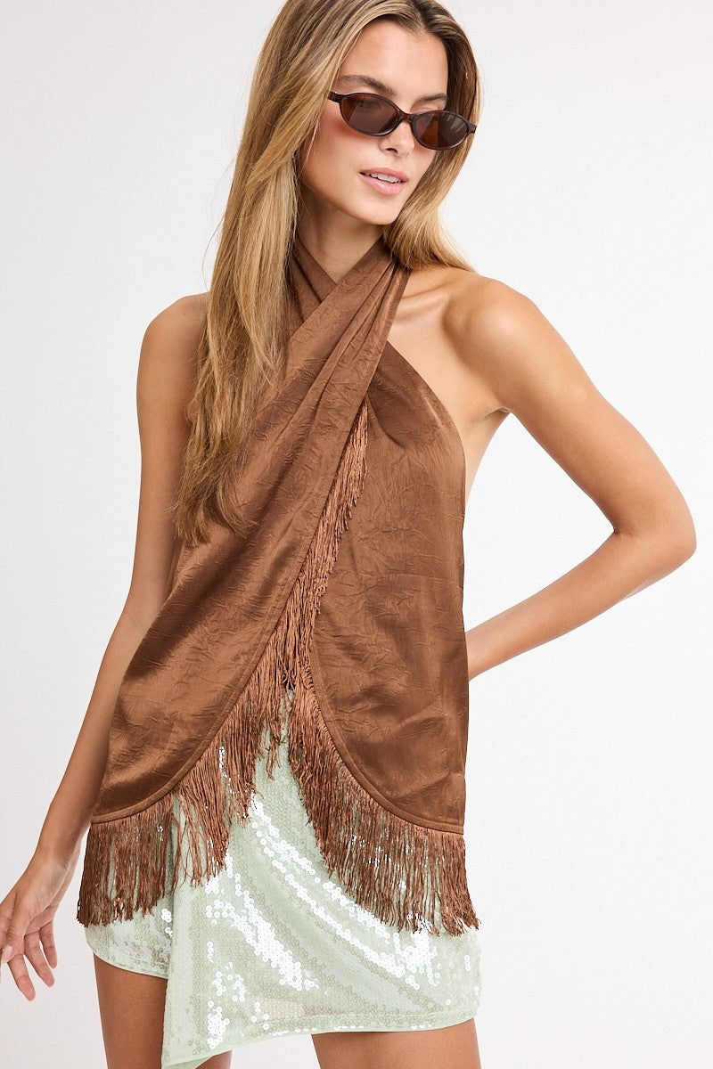Twist of Fate Halter Top