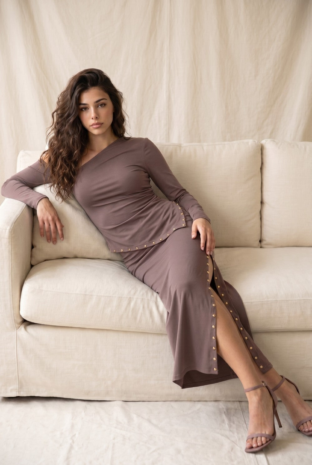 Amber Hour Maxi Skirt