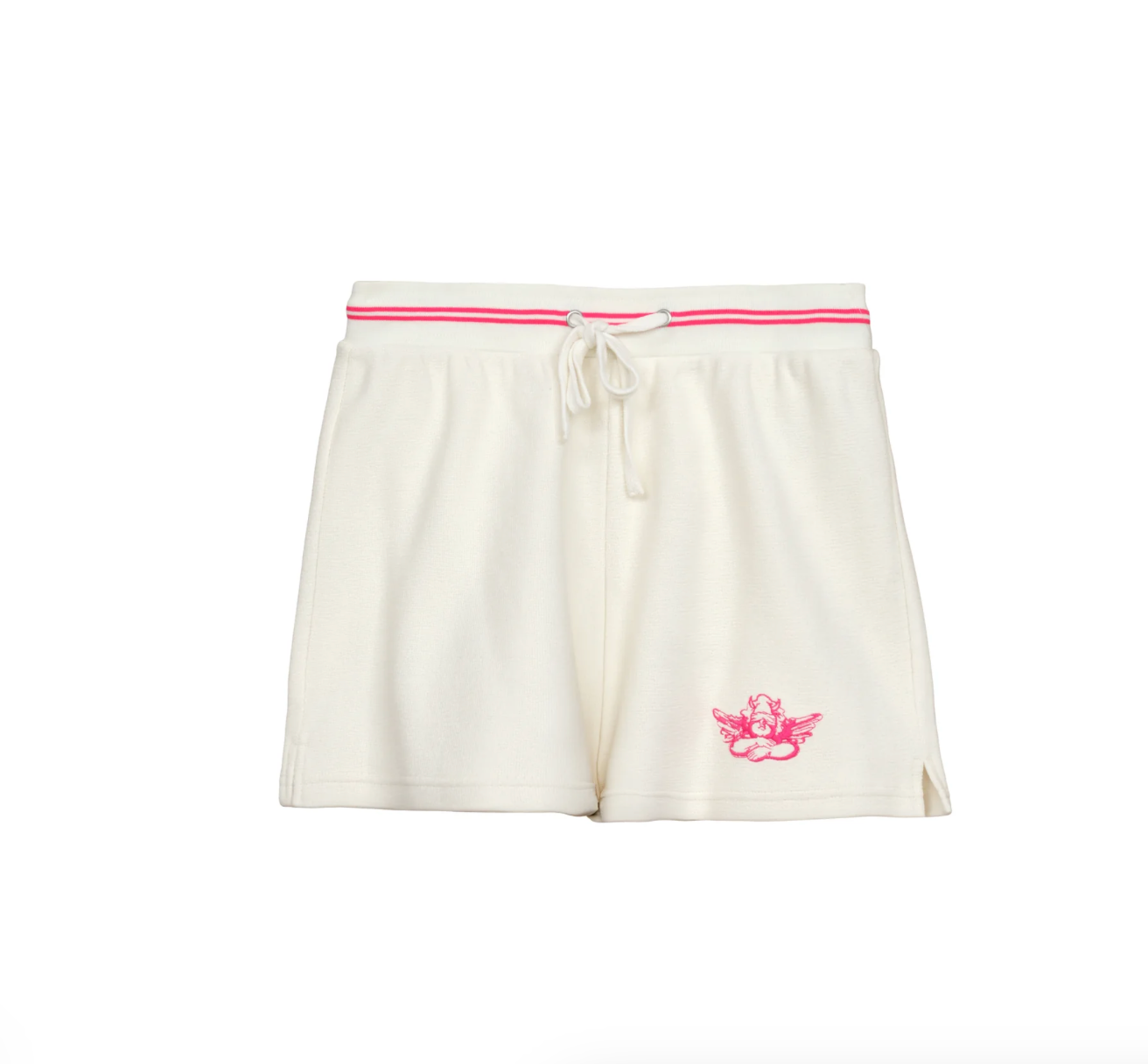 Pink Cherub University Shorts