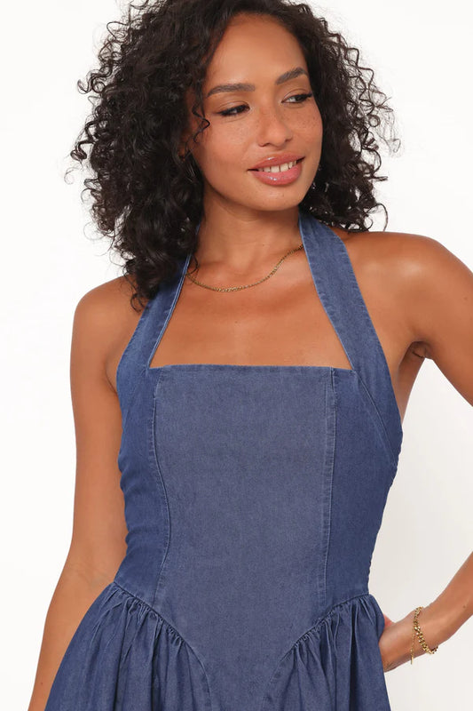 Milford Halter Midi Dress