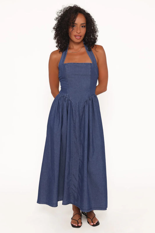 Milford Halter Midi Dress