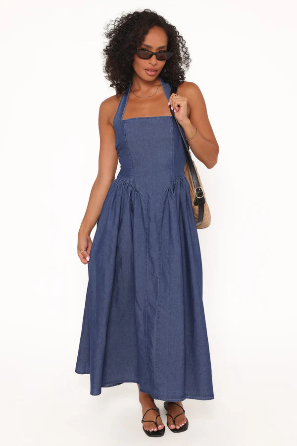 Milford Halter Midi Dress