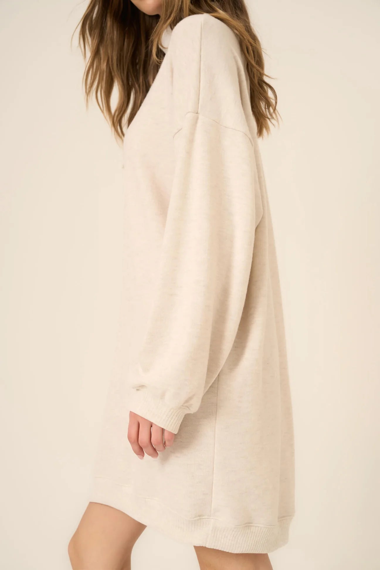 Kai Funnel Neck Cozy Dress