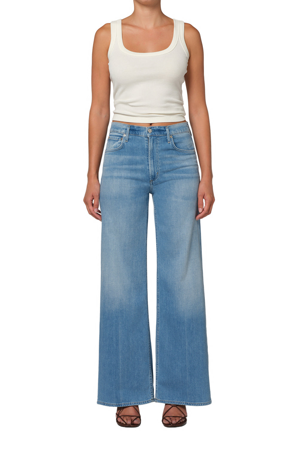Lyra Long Wide Leg - Canopy