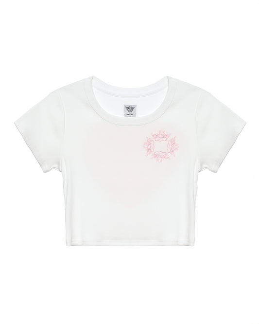 Still Blushing Crop Tee