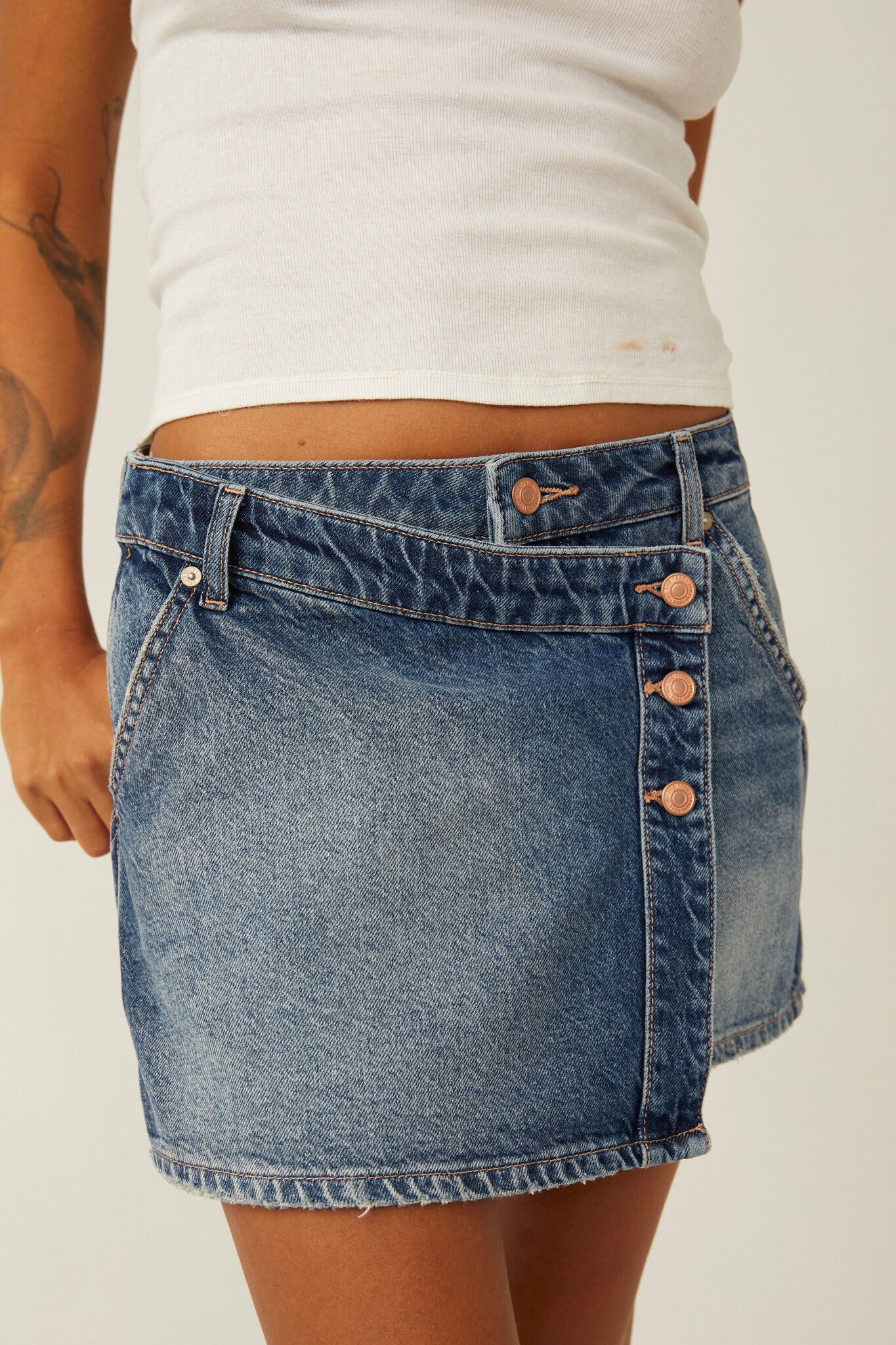 Wynne Denim Skirt