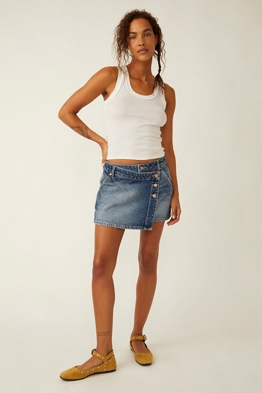 Wynne Denim Skirt